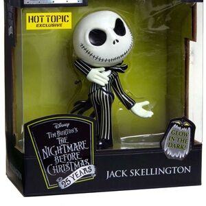 Disney Nightmare Before Christmas Jack Skellington Glows in Dark by METALFIG